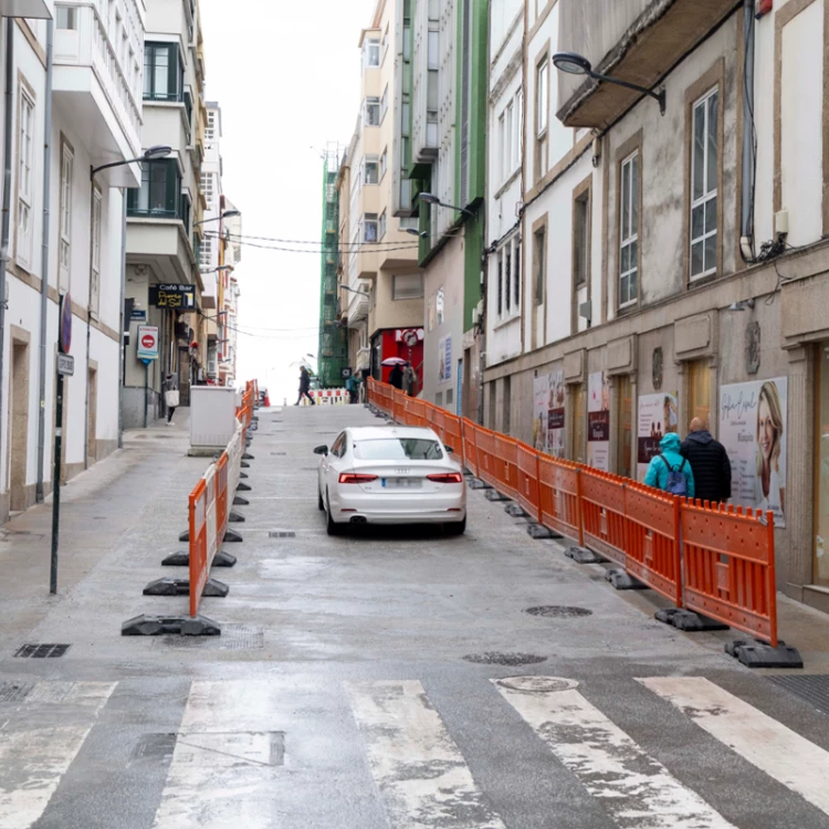 Imagen relacionada de avance obras reurbanizacion calle san andres la coruna