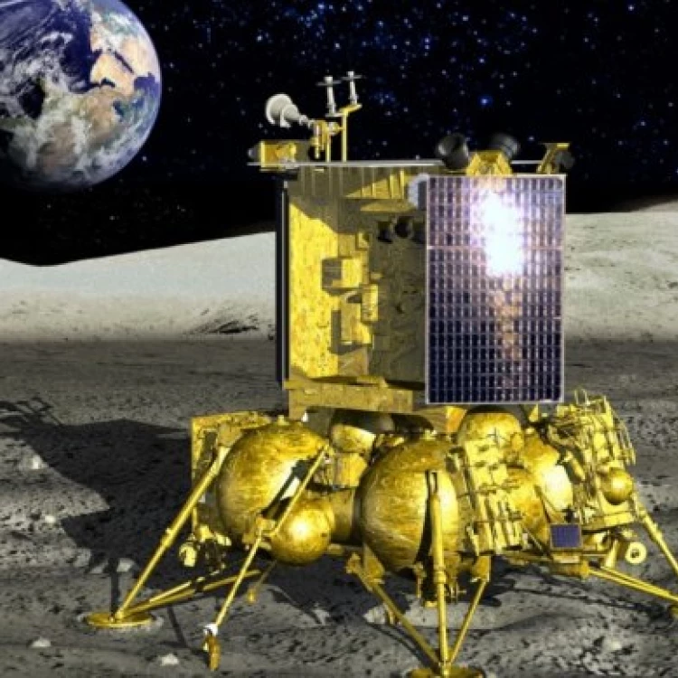 Imagen relacionada de rusia lanza nave aterrizaje lunar
