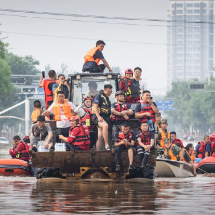 Imagen relacionada de china acusada inundar ciudades