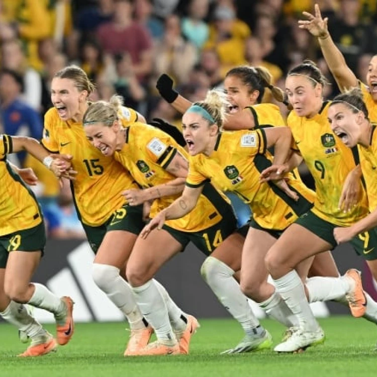 Imagen relacionada de australia vence francia penales semifinales copa mundo femenina primera vez