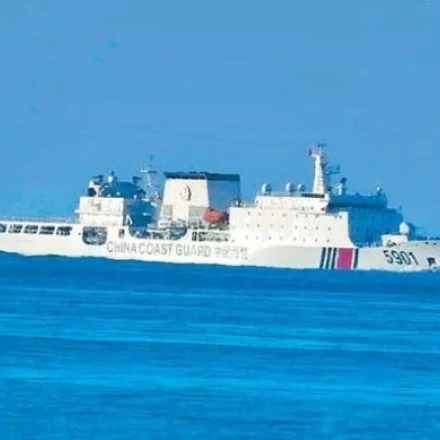 Imagen relacionada de presencia buque chino tension mar china meridional