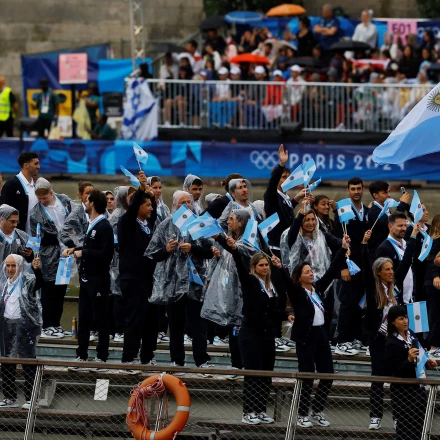 Imagen relacionada de atletas argentinos inauguracion juegos olimpicos paris 2024
