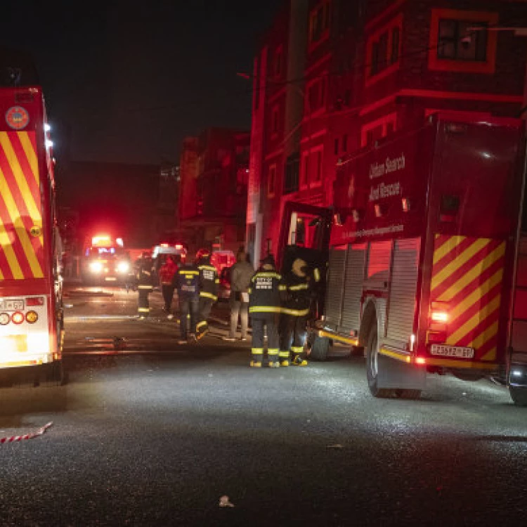 Imagen relacionada de tragic incendio johannesburgo muertos