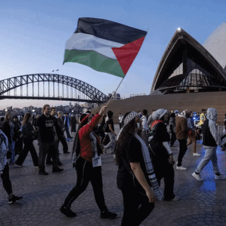 Imagen relacionada de protesta genera controversia opera sydney
