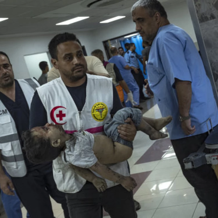 Imagen relacionada de advertencias muertes gaza hospitales escasez suministros