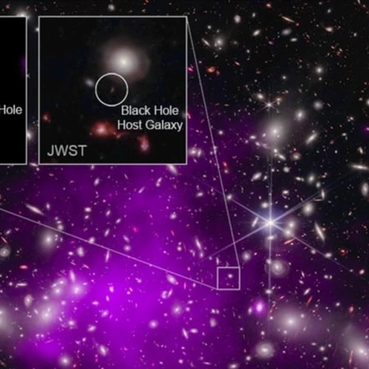 Imagen relacionada de descubren agujero negro mas antiguo y gigantesco