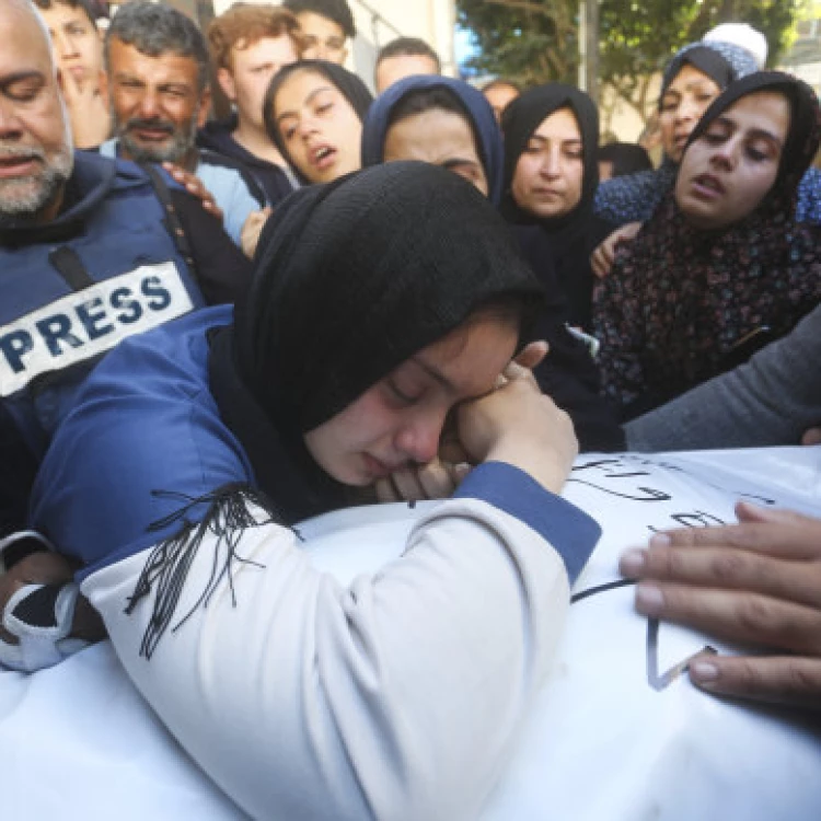 Imagen relacionada de ataque aereo israeli mata a dos periodistas en la franja de gaza