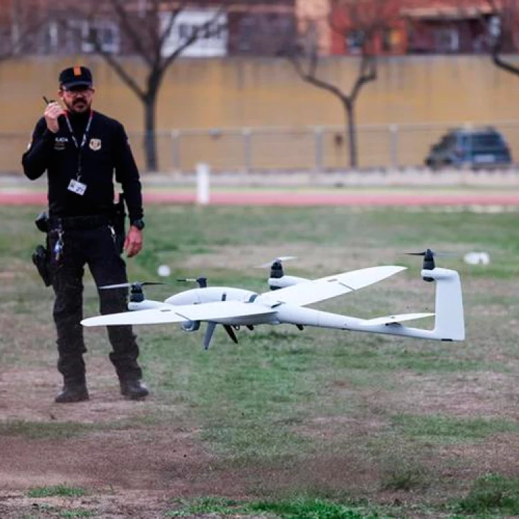 Imagen relacionada de la policia aerea de mossos desquadra incorpora drones y aeronave no tripulada