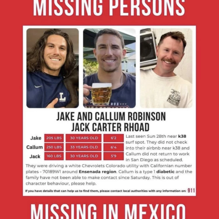 Imagen relacionada de tres cuerpos encontrados en el norte de mexico desaparicion de dos australianos y un estadounidense