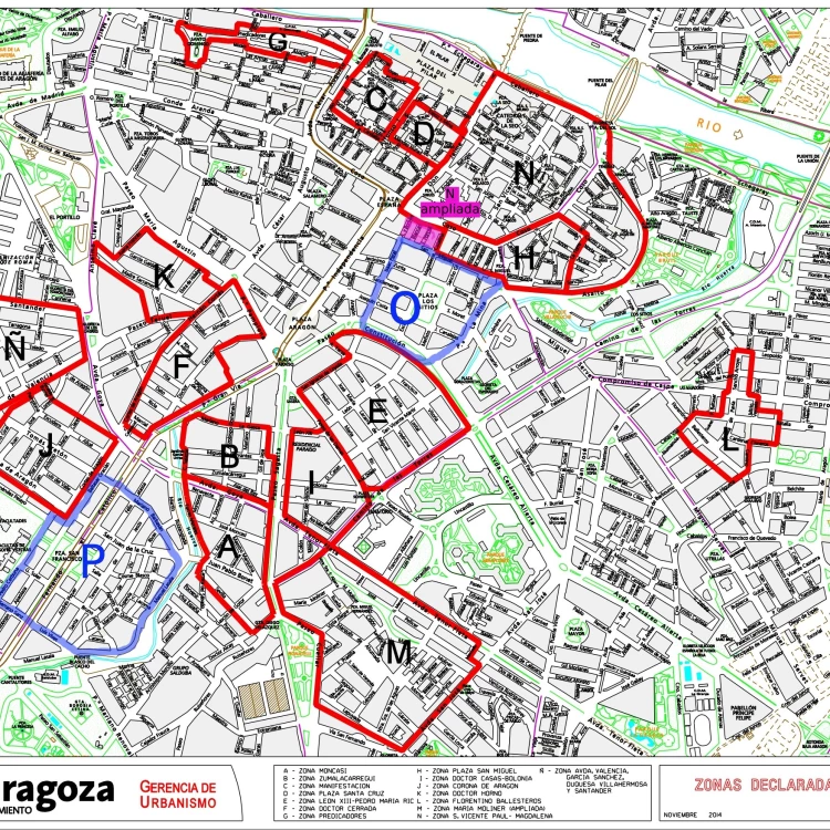 Imagen relacionada de zaragoza aprueba estudio nuevas zonas saturadas ampliar otras